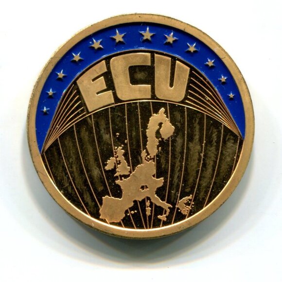 2000 Germany Europa ECU Medal (b735-52) - Picture 1 of 2